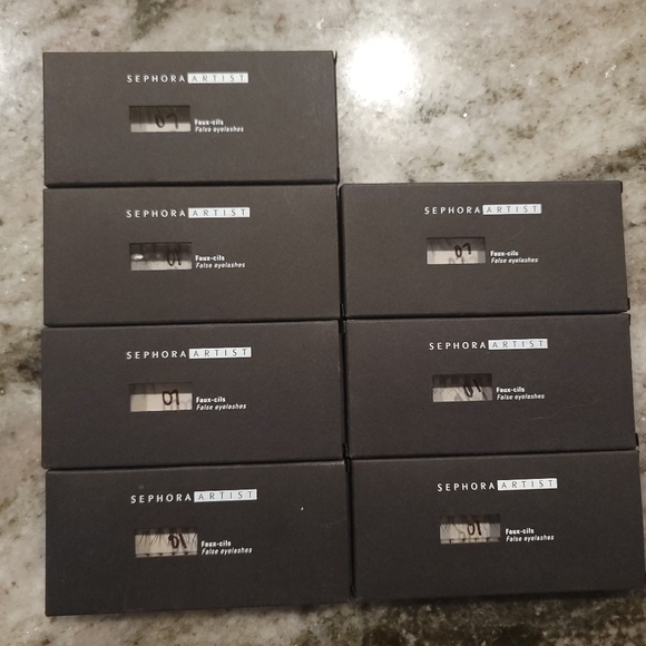 LOT of 7 Sephora Lashes - Picture 1 of 5